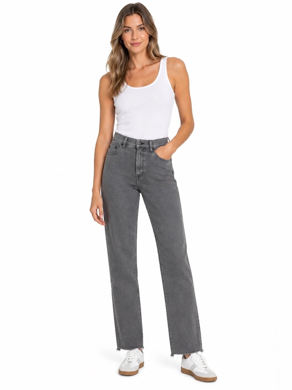 rag & bone Standard Issue Fit 2 Gray Slim Leg Jeans (28)